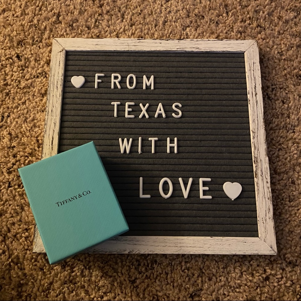 Tiffany & Co Blue Empty Jewerly Box